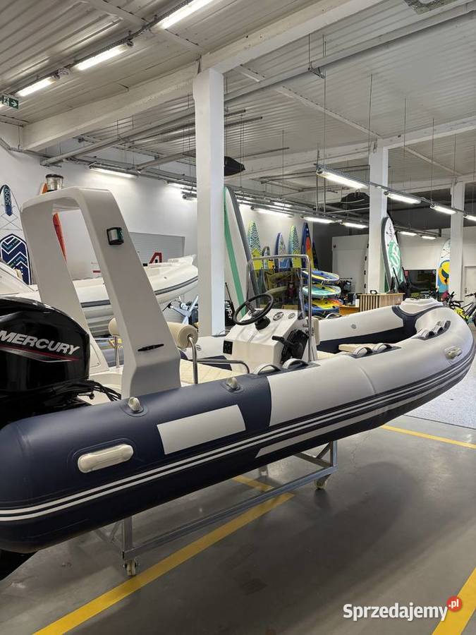 Łódź hybrydowa RIB Uone U480 z silnikiem Mercury wielkopolskie Poznań