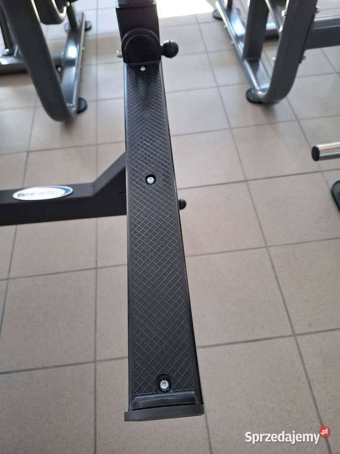 Ławka płaska pod sztangę Eurosportfitness Sport i Wypoczynek Wałcz