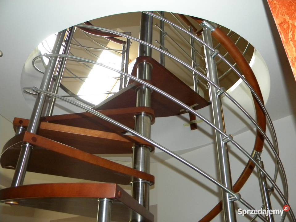 Schody spiralne DUDA model Venecja vertical 00 Kościan