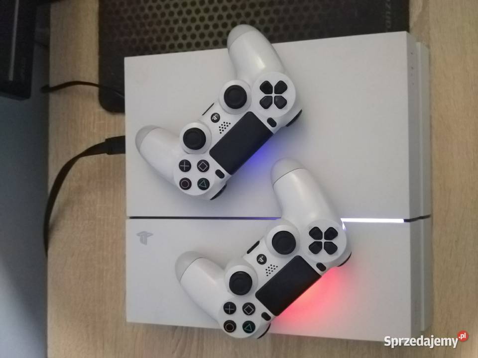 PlayStation 4 sprawna biała CUH1116A 500GB 2 mazowieckie