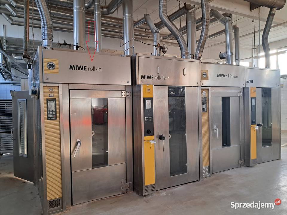 Piec piekarniczy wózkowy obrotowy Miwe ROLL IN Rzeszów