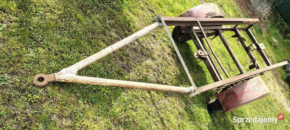 Oś przyczepy pozostałości z przyczepy Kornowac