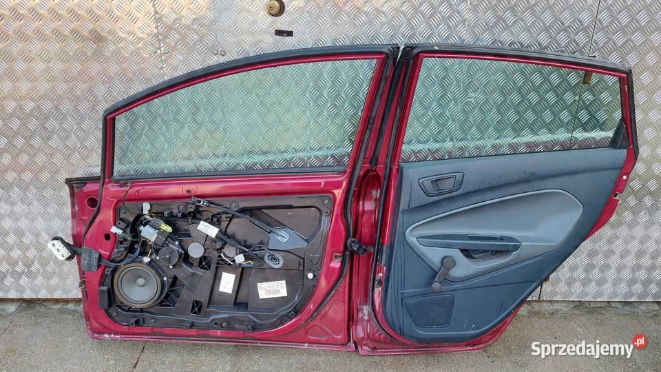 DRZWI PRAWE PRZEDNIE FORD FIESTA MK7 LAK M9 Międzychód sprzedam