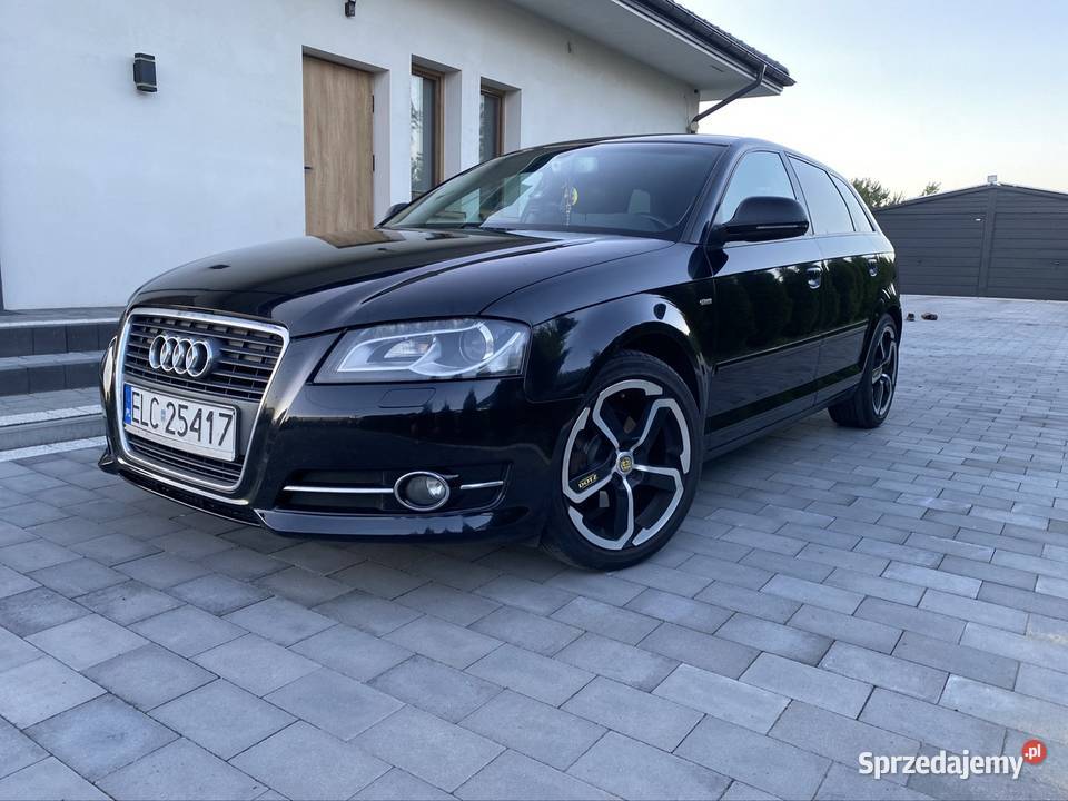 Audi A3 8P 16 TDI lakier metallic A3 łódzkie Łowicz