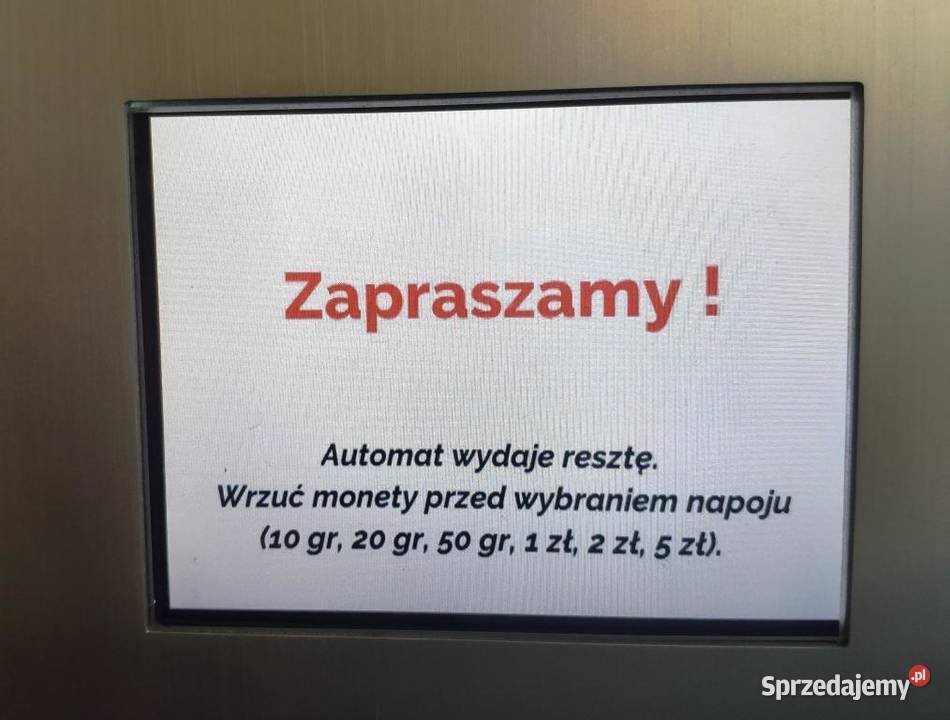 Automat Wittenborg 7600ES TOUCH vending Szymanów