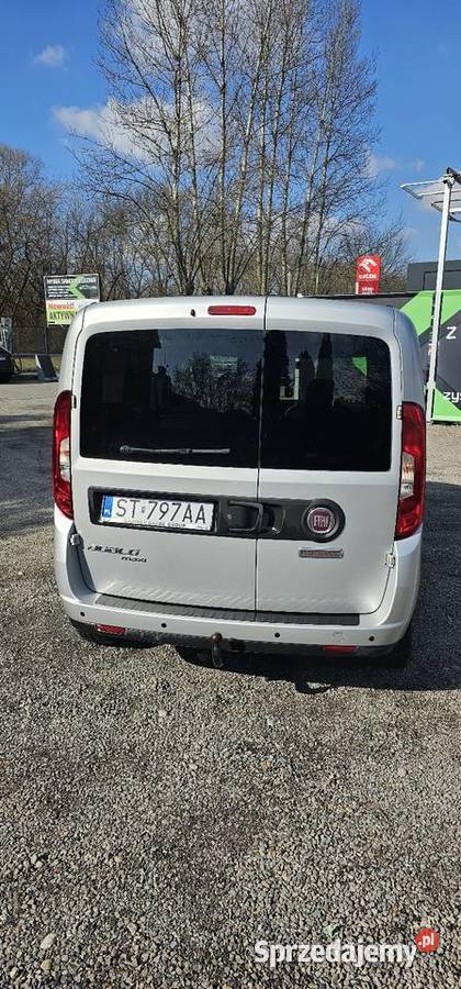 Fiat Doblo Maxi 2016 Euro 6 srebrny śląskie Czeladź