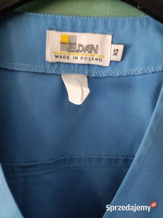 niebieska fartuch bluza medyczna stomatologoczna niebieski świętokrzyskie Kielce