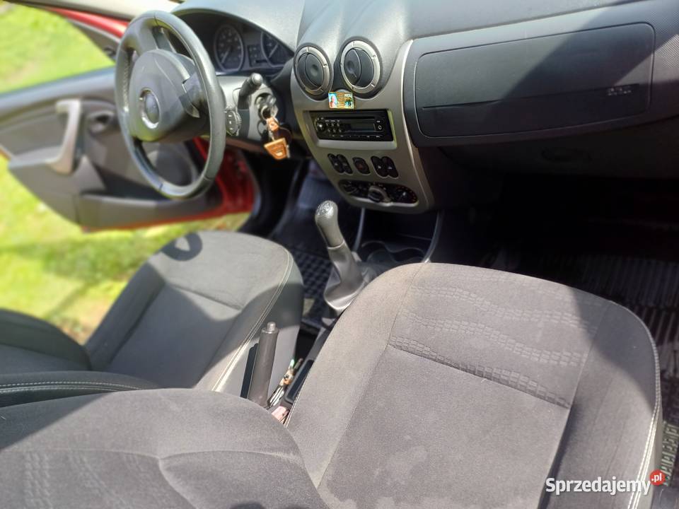 Dacia Sandero 16 benzynagaz warmińsko-mazurskie Słobity