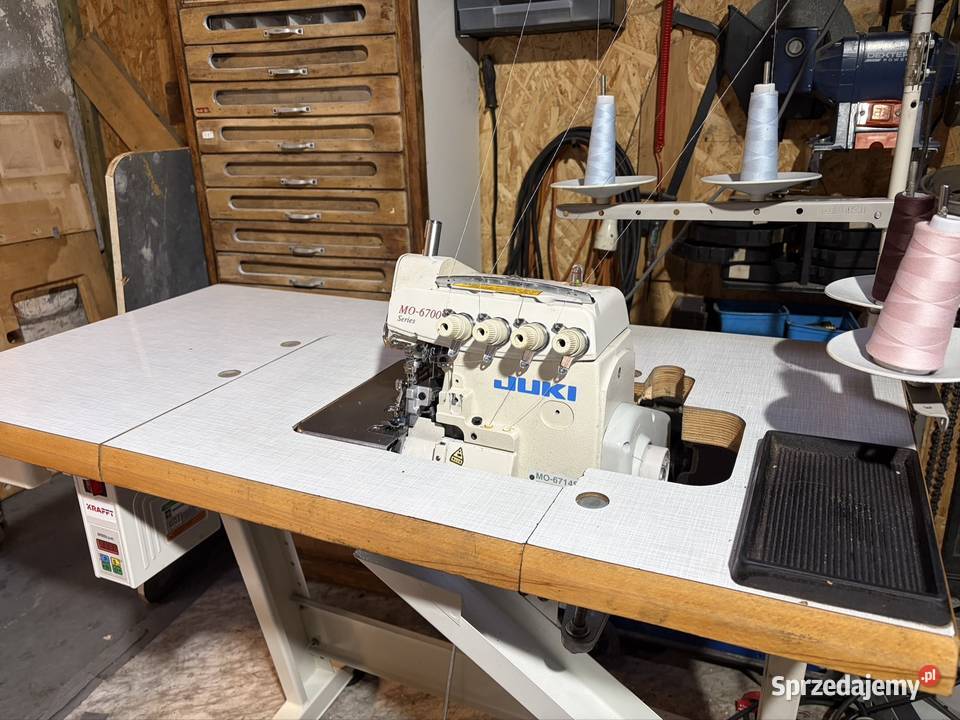 Overlock Juki mo6714S silnik serwo Pozostałe Łódź