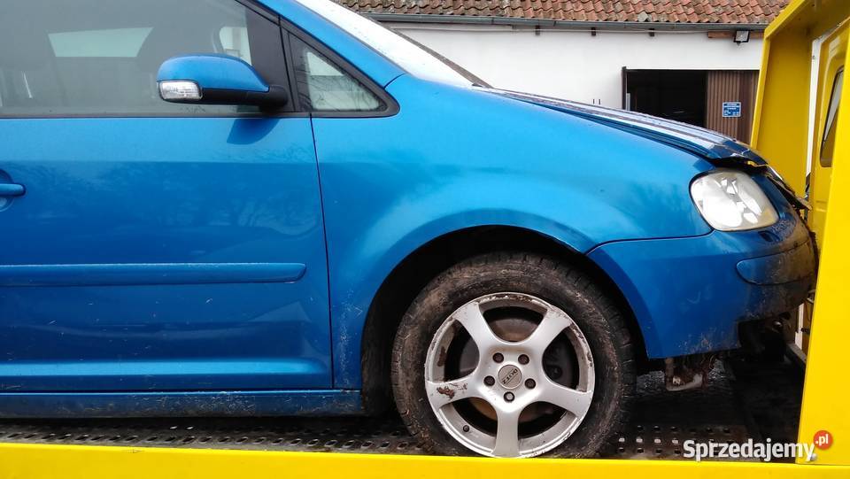 VW TOURAN NA CZĘŚCI uszkodzony Bartoszyce