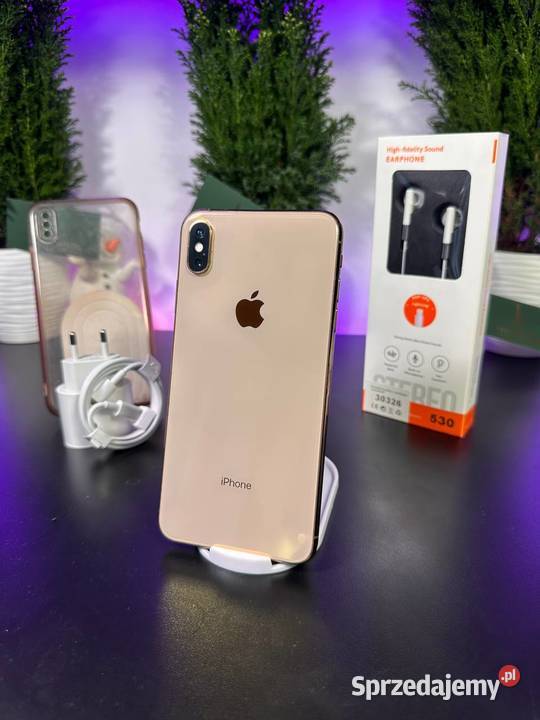 Apple iPhone XS 64GB Gold Nowa Bateria 100 Stan Warszawa