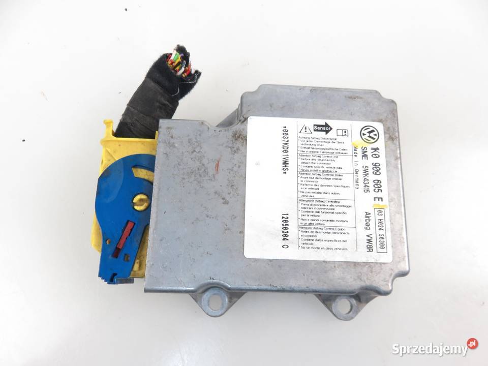 MODUŁ AIRBAG VW JETTA III 1K2 1K0909605E Skrzynki bezpieczników