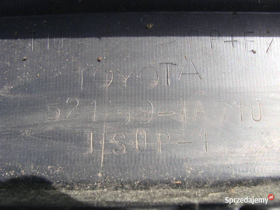 TOYOTA COROLLA E11 SEDAN 9701 ZDERZAK TYLNY TYŁ Goleniów