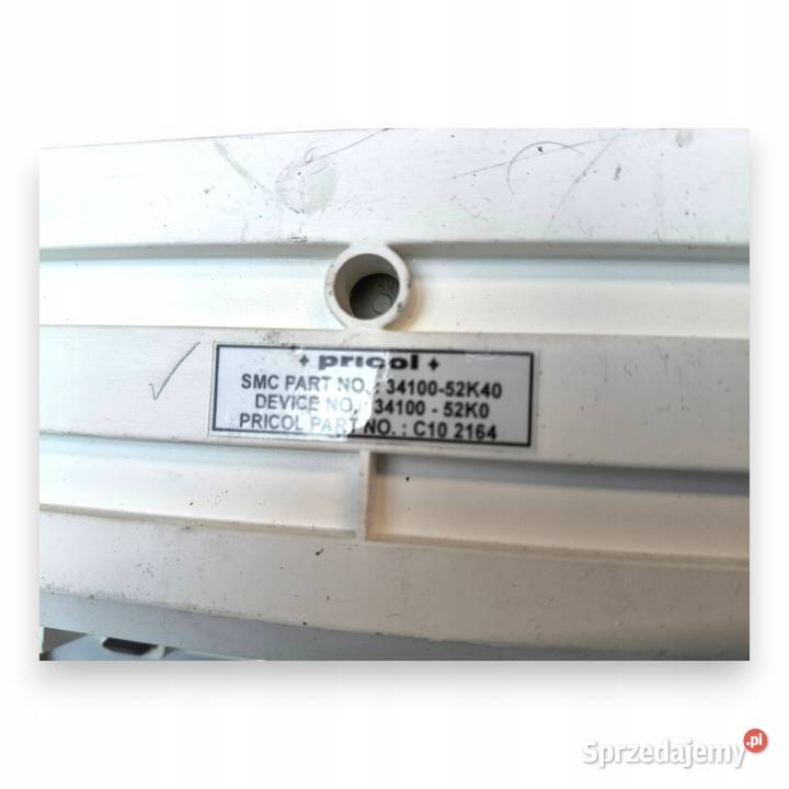 LICZNIK ZEGARY 3410052K40 Opel Agila B Splash 12 Chełm