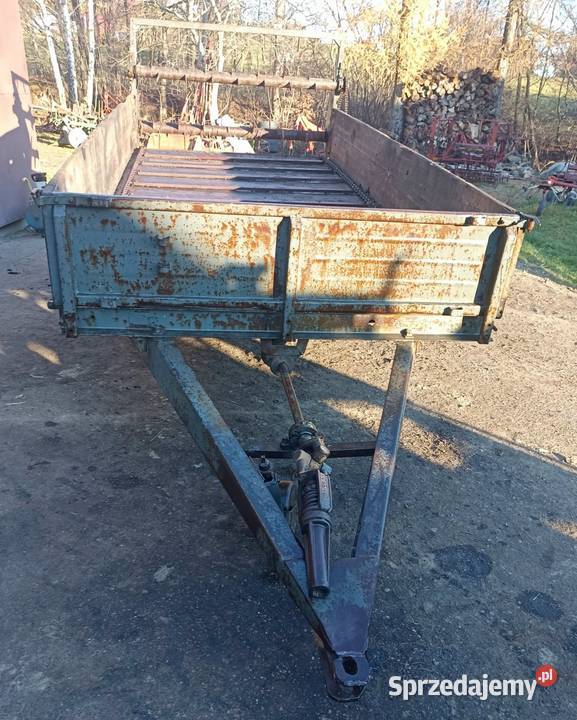 Rozrzutnik obornika polski Agromet 3t Pisarzowa