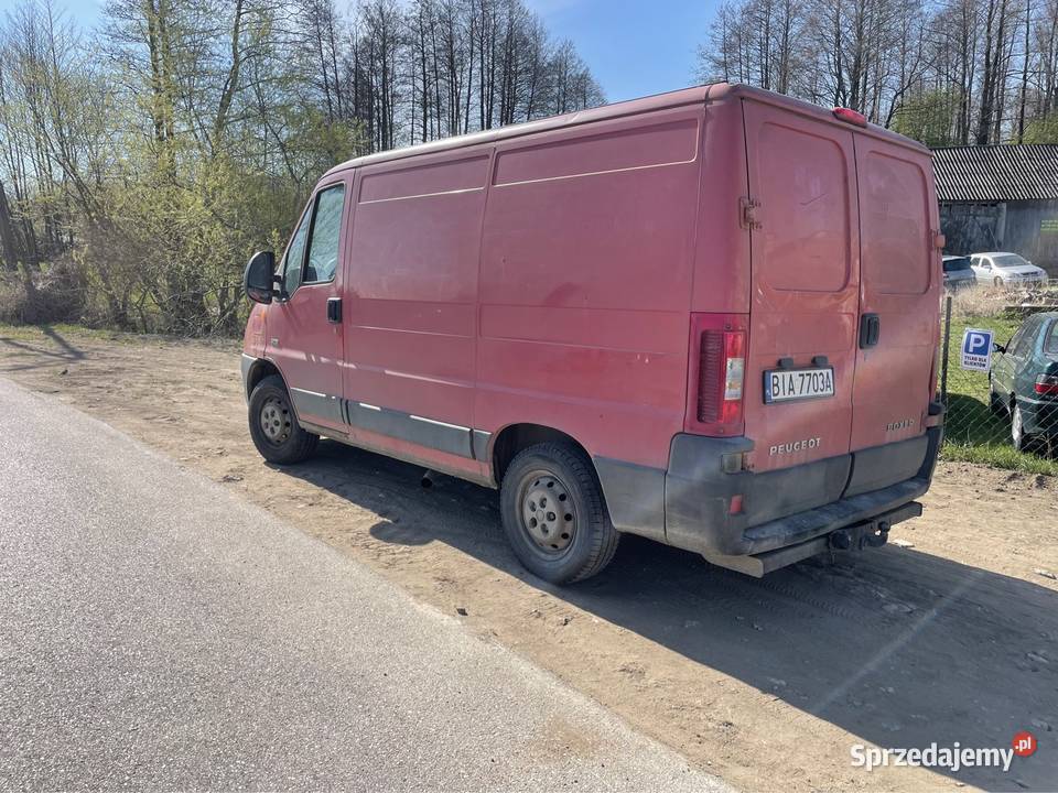 Peugeot Boxer 20hdi 2006r oc i bt 2027 sprowadzony Rutki-Kossaki