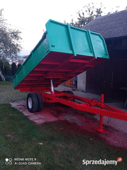 Przyczepka przyczepa z KIPREM do ciągnika OKAZJA