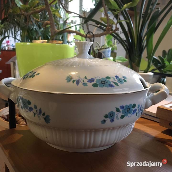Waza na zupę talerze porcelana Włocławek Warszawa