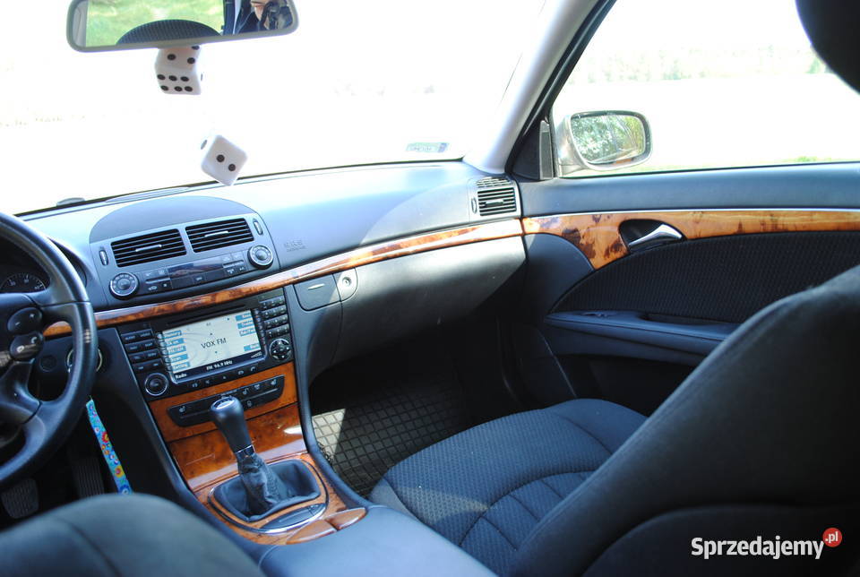 MERCEDES EKLASA W211 ELEGANCE mazowieckie Dobrut