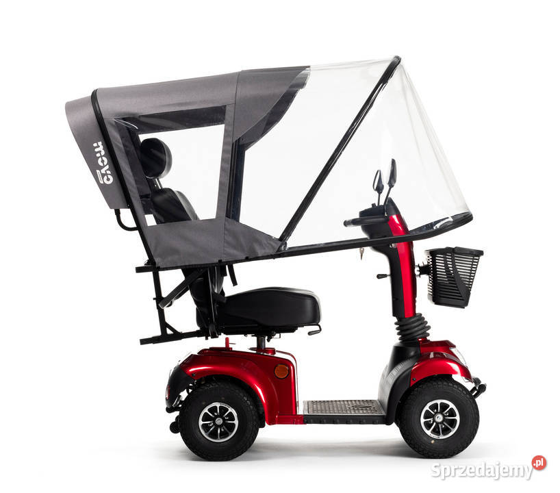 Osłona przeciwdeszczowa MOVO składana na skuter Sprzęt rehabilitacyjny i ortopedyczny śląskie Tarnowskie Góry