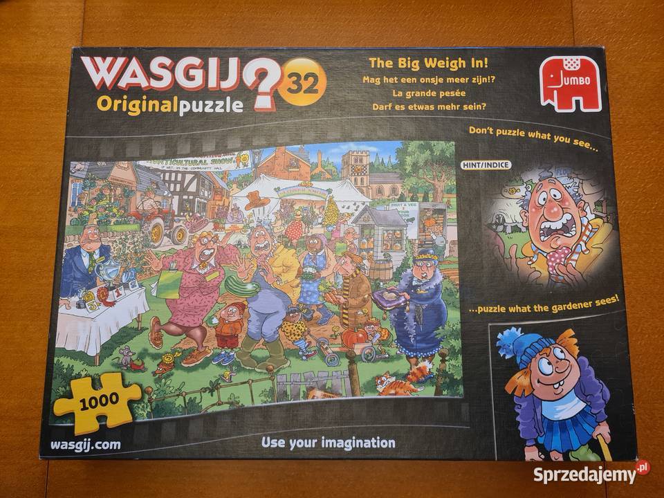 Wasgij Original puzzle 32 1000 elementów 12 lat+ Puzzle Strzałkowo sprzedam