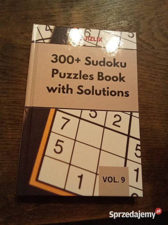 300 sudoku puzzles book with solutions volume 9 Warszawa