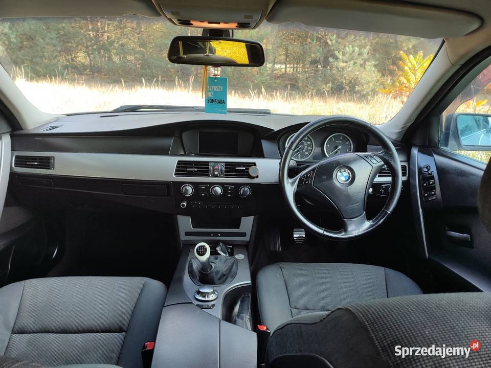 BMW E60 520D 20 163 M57 2005r bez korozji świeże Sedan / Limuzyna świętokrzyskie Sandomierz