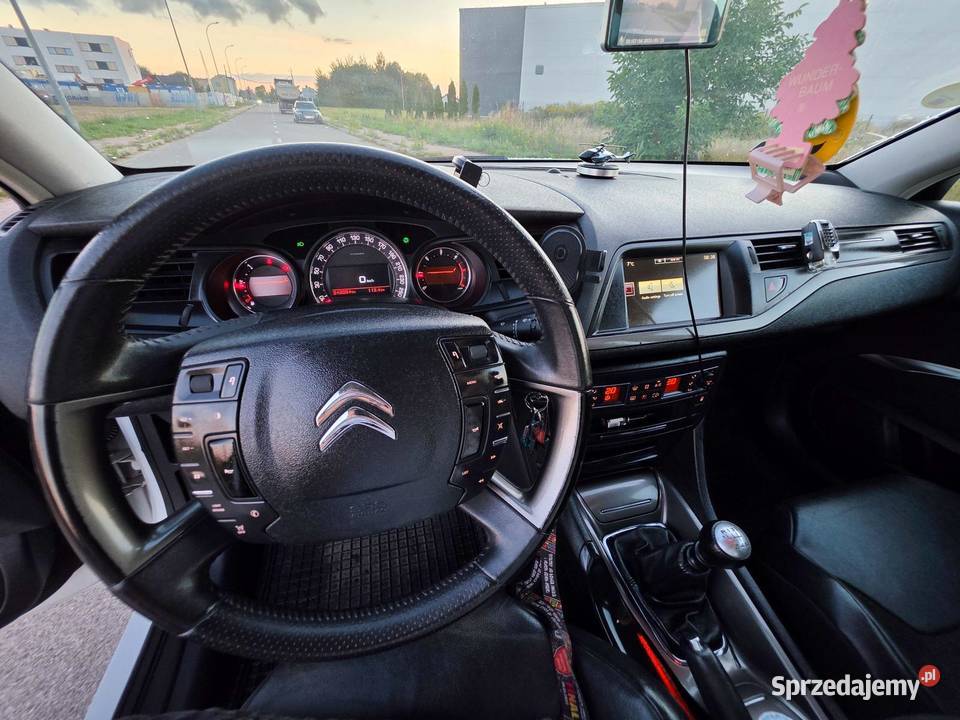 Citron C5 Sedan 20 HDi 150 2016 Bezwypadkowy kupiony w Polsce Międzyrzec Podlaski
