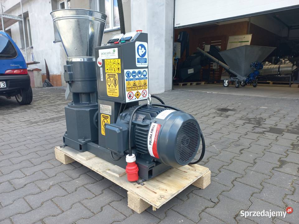 PRODUKCJA PELLETU Z SŁOMY I SIANA 11KW nieuszkodzony