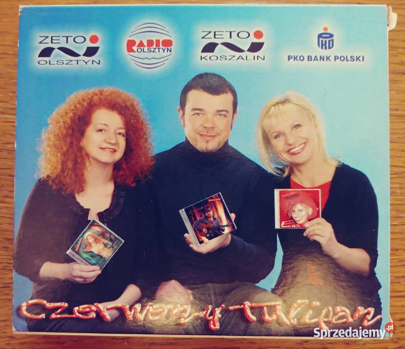 Czerwony Tulipan okazjonalny zestaw 3 CD Milanówek
