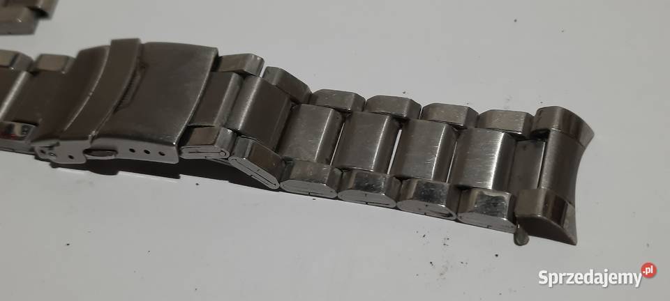 BRANSOLETKA DO ZEGARKA STALOWA n02 sprzedam