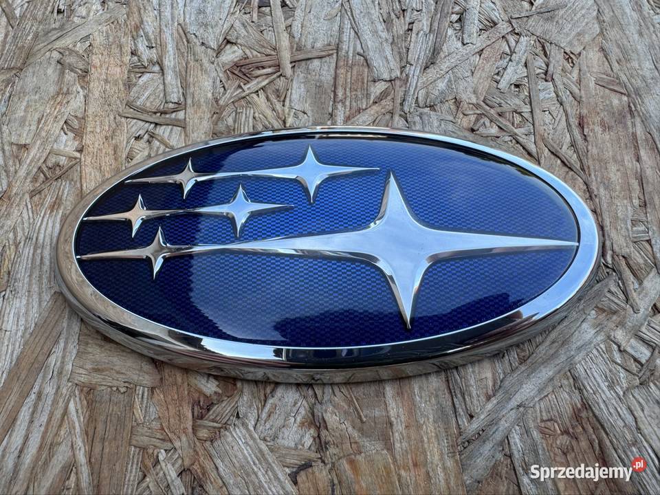 Logo emblemat znaczek Subaru forester 5 chrom Międzychód