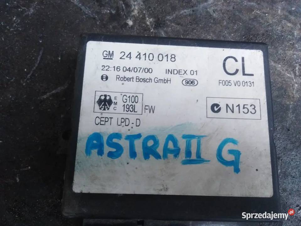 MODUŁ KOMFORTU OPEL ASTRA II G 24410018 CL Włoszczowa