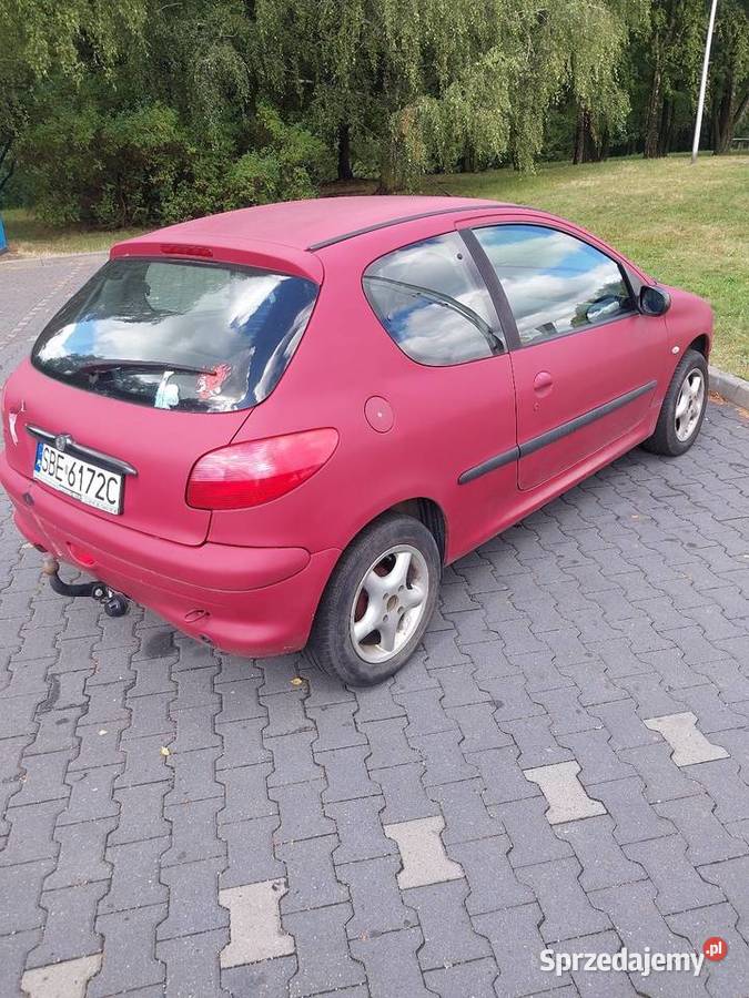 Gaz tanio 135 przebiegu peugeot 206 śląskie Piekary Śląskie sprzedam
