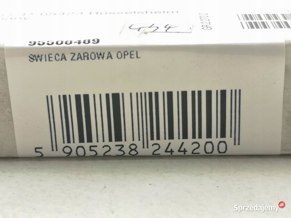 ŚWIECA ŻAROWA OPEL ASTRA H SIGNUM VECTRA C osobowe
