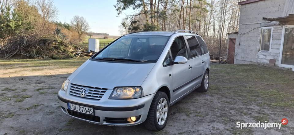 2005 vw sharan 19 130 6 biegów radio Trawniki
