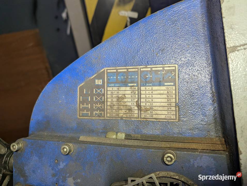 Piła taśmowa do metalu Pilous ARG 300 plus F Produkcja