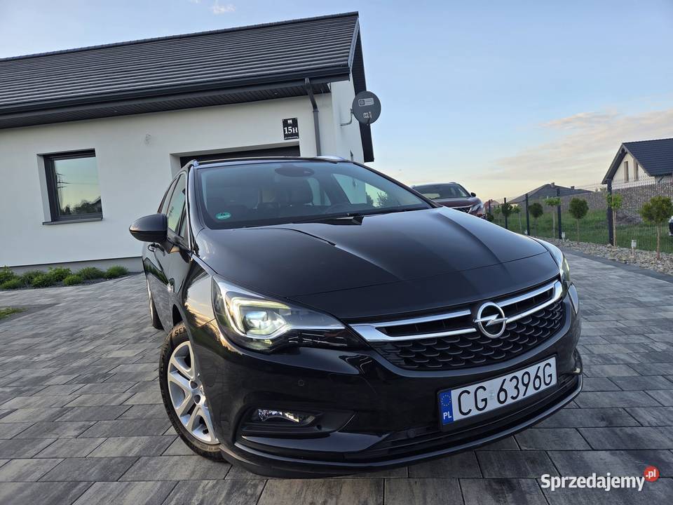 Opel Astra K 14 Turbo Benzyna Automat Kamera sprowadzony Grudziądz sprzedam