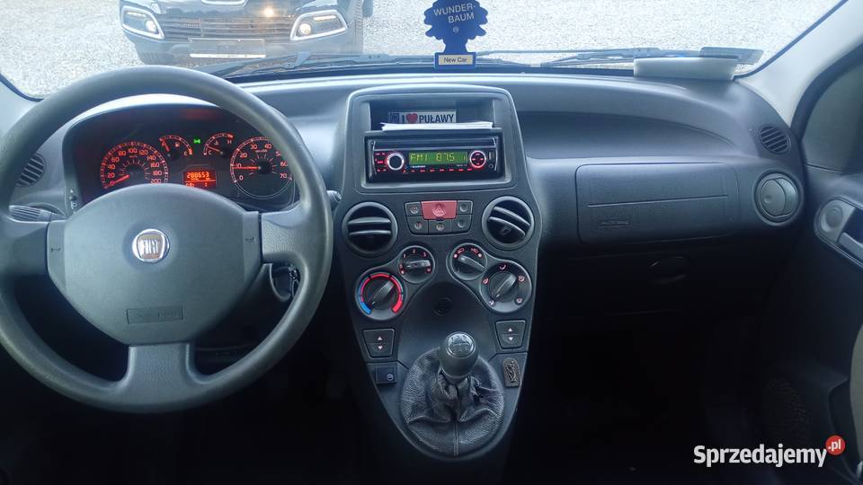 Fiat panda 12 BenLPG klima wspomaganie 2008 lubelskie Puławy