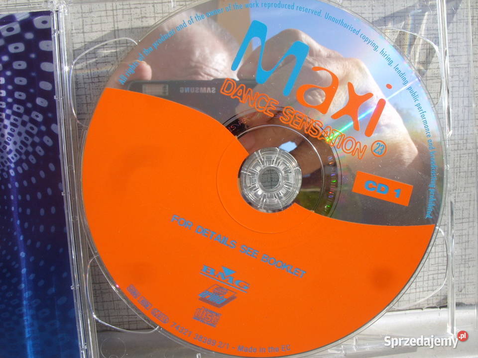 DANCE plyta CDMAXI DANCE SENSATION 23 2 CD Wołów