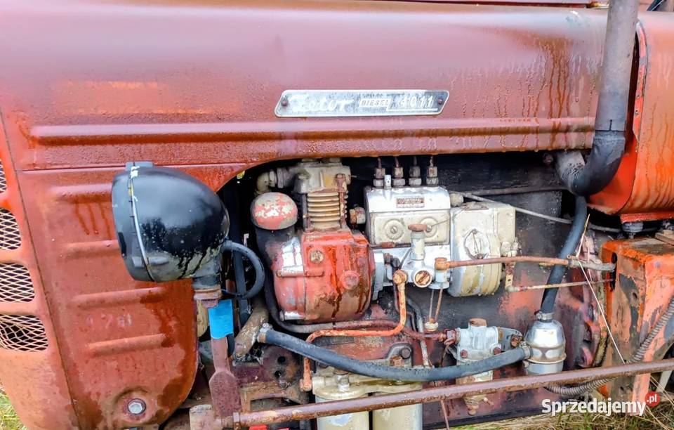 Maska ciągnika Zetor 4011 ursus orginał ładna warmińsko-mazurskie Lubawa