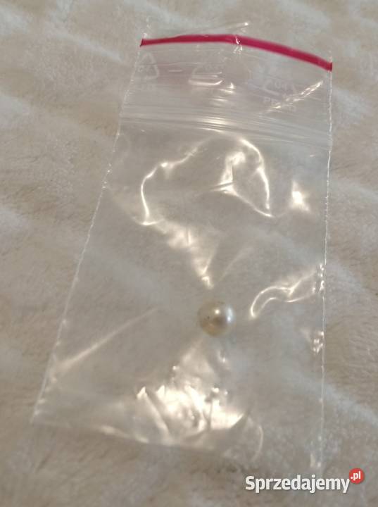 Koralik 6mm biały kremowy 1 Kreatywne Biżuteria Czeladź