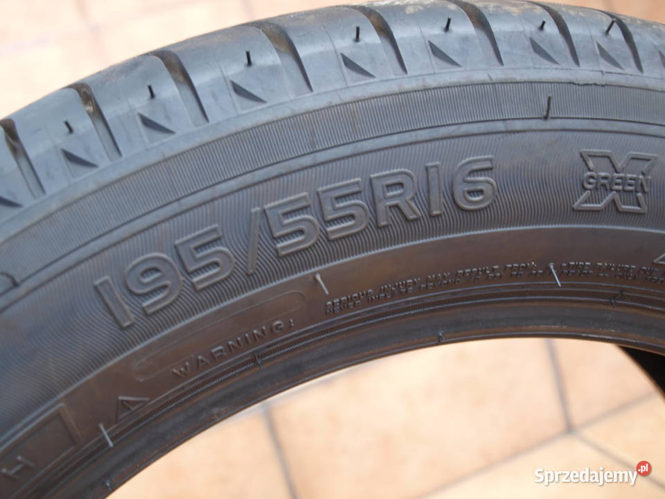 Opony 195 55 16 Michelin 760 mm 2 sztuki Kalisz