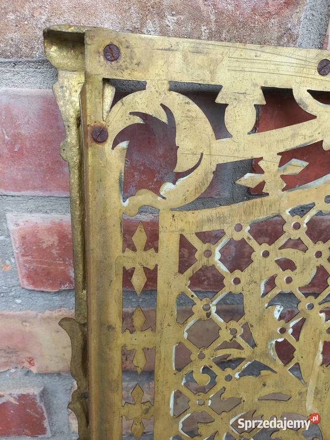 Drzwiczki metalowe Mosiężne złoty kolor okno Gawroniec