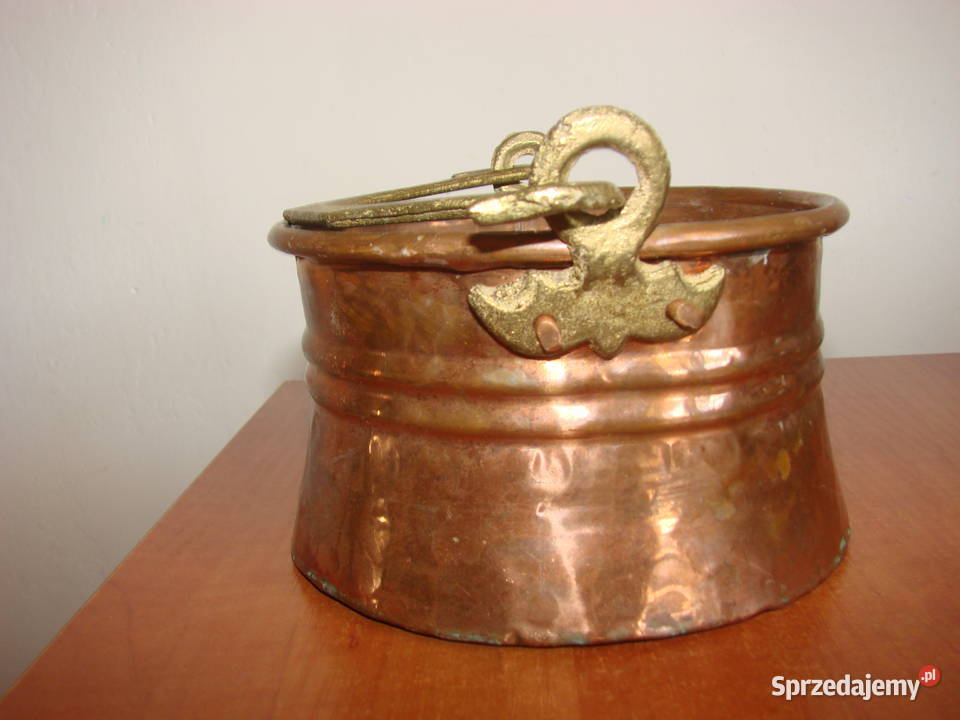 stare miedziane wiaderko Pruszcz Gdański sprzedam