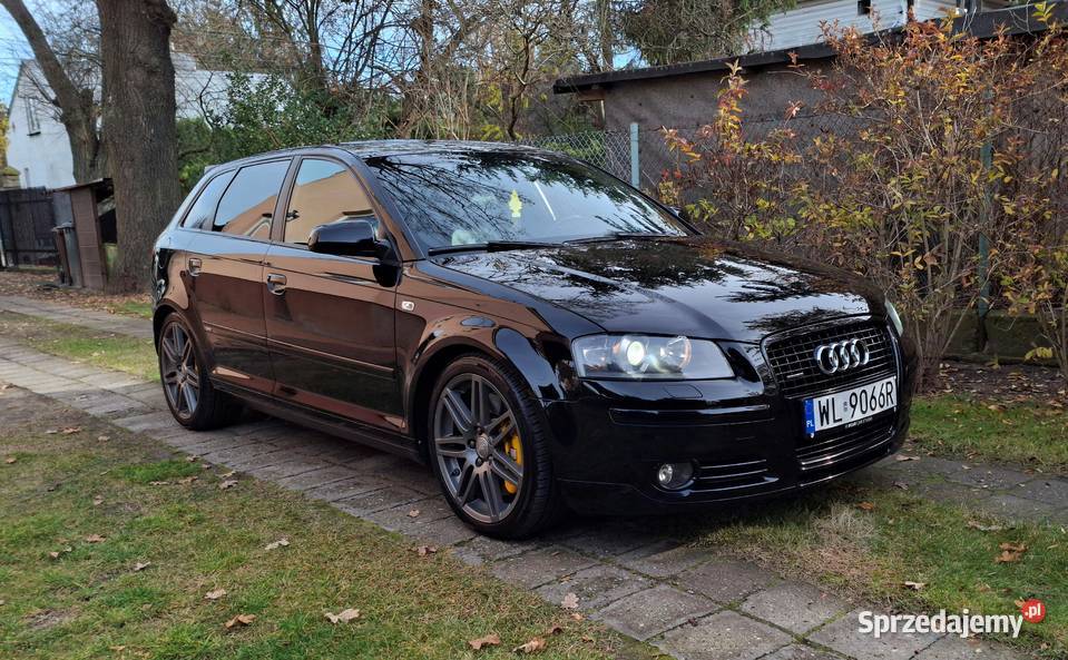 Audi A3 32 VR6 LPG Quattro SLine Sportback 8P skórzana tapicerka Legionowo