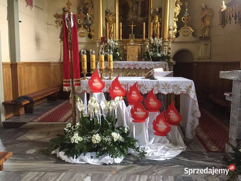Bierzmowanie dekoracja Jasienica Rosielna