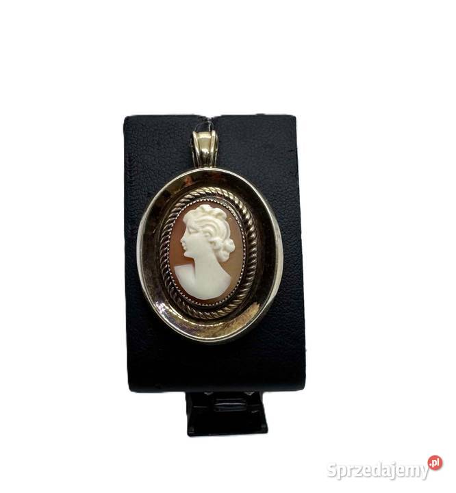 Srebrna BroszkaZawieszka Kamea pr 830 813g Elbląg