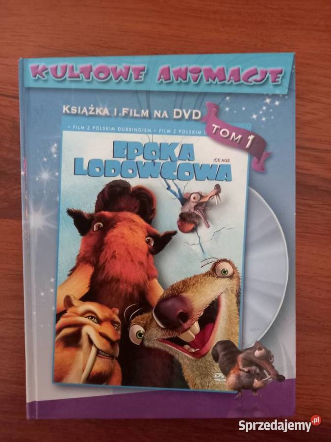 Epoka lodowca film książka DVD Szczytno