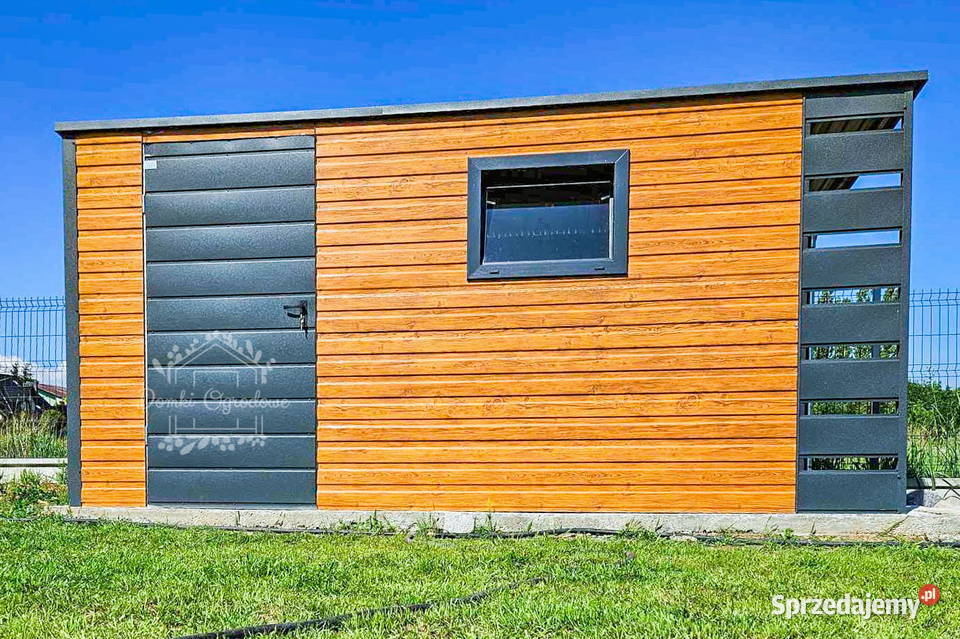 Domek ogrodowy 4x2 wiata 05m Okno drewnopodobny małopolskie Niepołomice